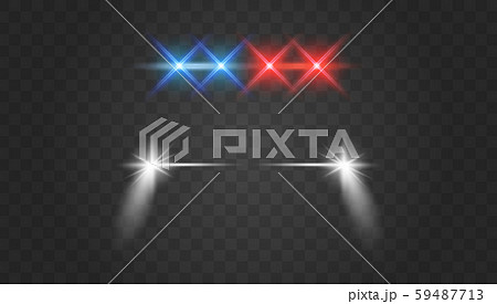 Lights flares and siren 59487713
