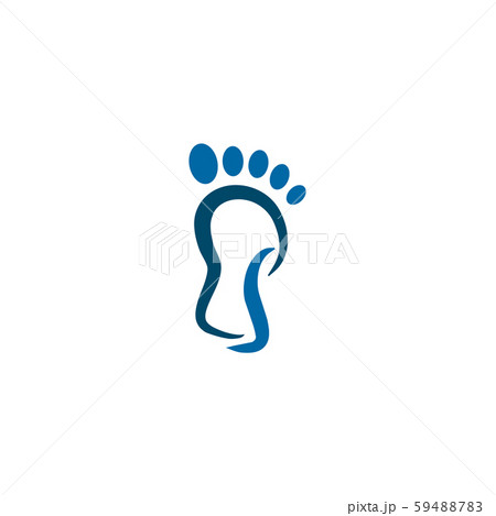 Palm foot icon logo design vector template Palm foot icon logo design vector template 59488783