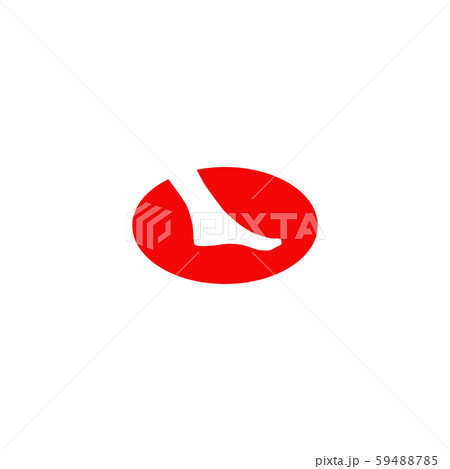 Palm foot icon logo design vector template Palm foot icon logo design vector template 59488785