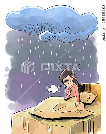 高齢者 老人 孤独 59489238