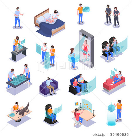 Virtual Augmented Reality Set 59490686