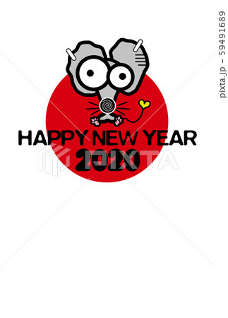 年賀状2020 年賀状2020 59491689