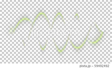 CGパーティクル　レーザーで繭状に光るパーティクル 59492492