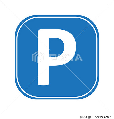 parking sign vector 59493207