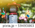 Little monk in statue Zojoji temple 59493863