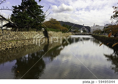 鳥取城　堀　鳥取県鳥取市 59495044