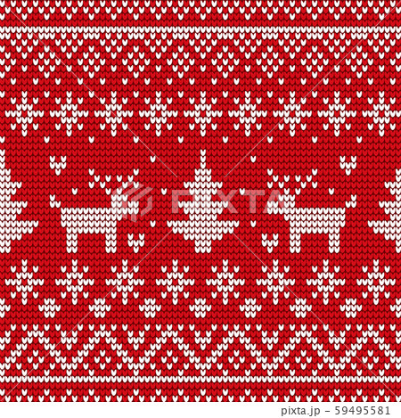 Christmas Decorative Ornament on Sweater, Winter 59495581