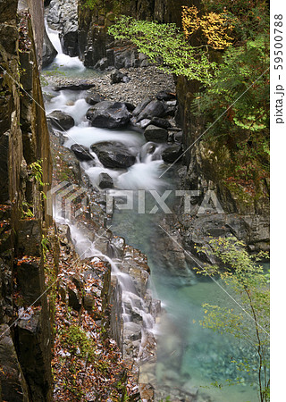 付知峡（岐阜県中津川市付知町） 59500788