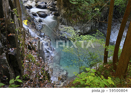 付知峡(岐阜県中津川市付知町) 付知峡(岐阜県中津川市付知町) 59500804