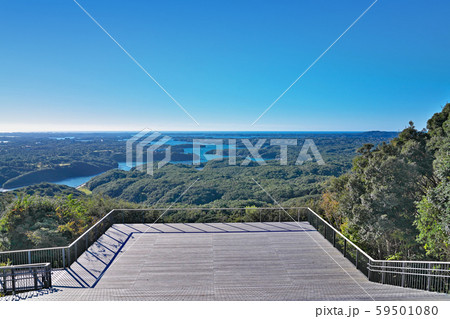【伊勢志摩 横山展望台より英虞湾の風景】 三重県志摩市阿児町鵜方 59501080