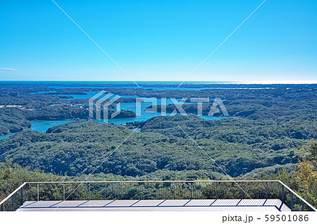 【伊勢志摩 横山展望台より英虞湾の風景】 三重県志摩市阿児町鵜方 【伊勢志摩 横山展望台より英虞湾の風景】 三重県志摩市阿児町鵜方 59501086