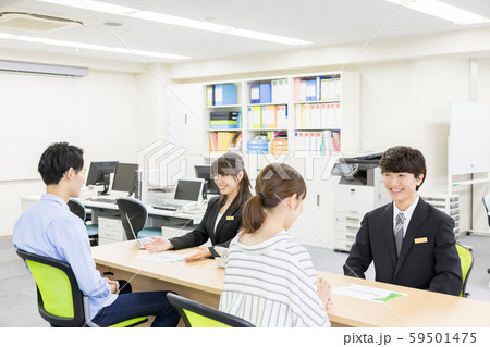 ビジネス　受付　窓口 59501475