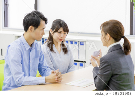 ビジネス　受付　窓口 59501903