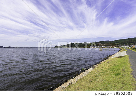 東郷池　東郷湖　鳥取県東伯郡湯梨浜町 59502605