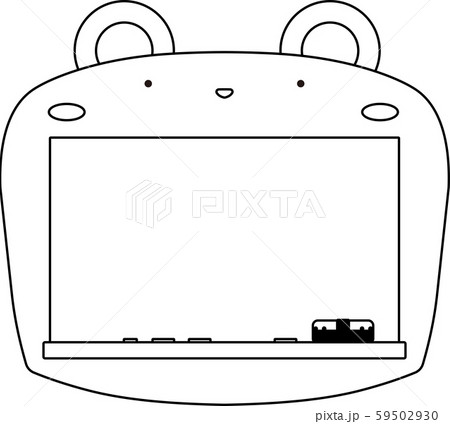 うさぎ 黒板 メッセージボード 動物 入学式 卒業式 背景素材 59502930