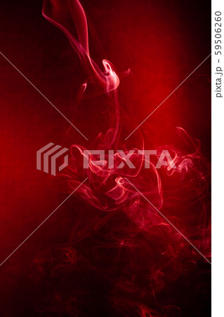 Red smoke motion on black background. Red smoke motion on black background. 59506260