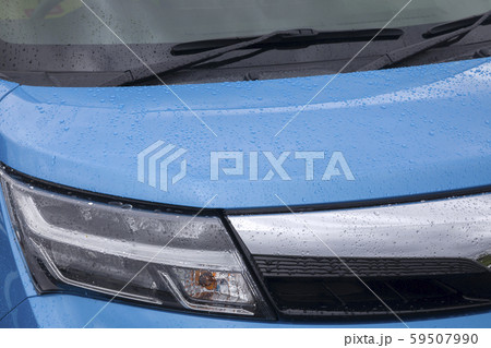 車　撥水　ガラスコーティング　水滴 59507990