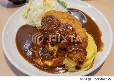 大阪市梅田 食道街 おおさかぐりる ボルガライス 横 59508759
