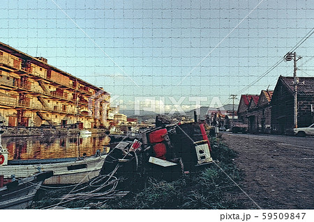 古い写真/昭和50年代の小樽運河 古い写真/昭和50年代の小樽運河 59509847