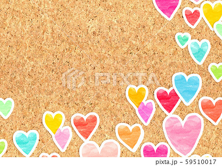 ハート　フレーム　コラージュ 59510017