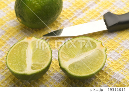 カットしたライム カットしたライム 59511015