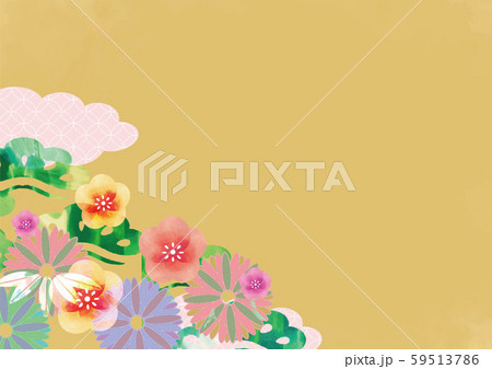 和柄イラスト　松竹梅 59513786