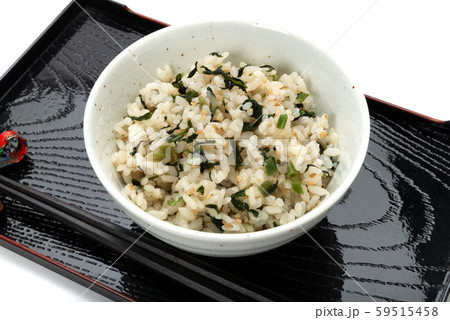 野沢菜ごはん 59515458