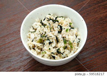 野沢菜ごはん 野沢菜ごはん 59516217