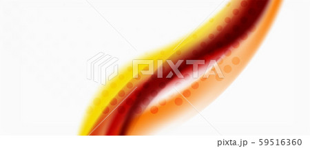 Trendy abstract wave blur pattern, multicolored lines on white background for wallpaper design Trendy abstract wave blur pattern, multicolored lines on white background for wallpaper design 59516360