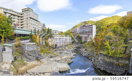 秋の定山渓温泉街 秋の定山渓温泉街 59516747