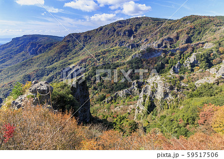 小豆島 寒霞渓 紅葉 小豆島 寒霞渓 紅葉 59517506