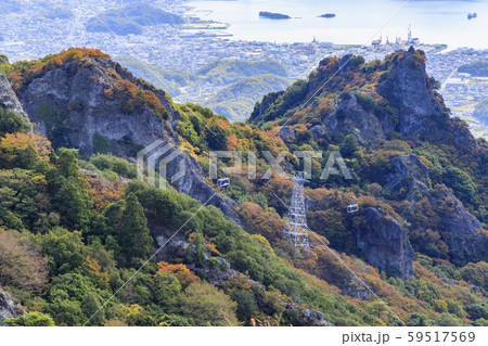 小豆島 寒霞渓 紅葉 小豆島 寒霞渓 紅葉 59517569