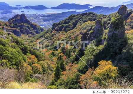小豆島　寒霞渓　紅葉 59517576