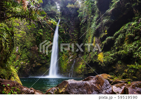 Waterfall in Chile Waterfall in Chile 59519590
