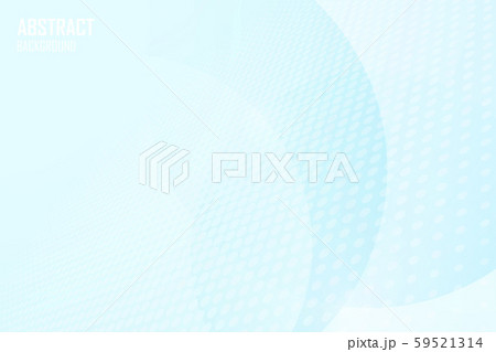 Abstract blue sky circle tech decoration halftone background. 59521314