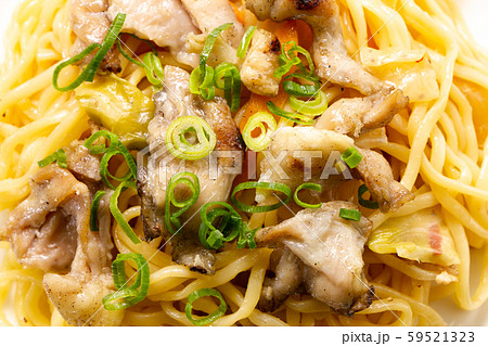 鶏塩焼きそば。 59521323