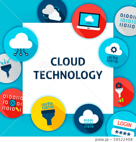 Cloud Technology Template 59522408
