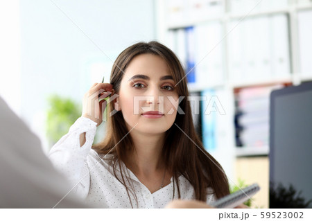 Gorgeous female colleague 59523002