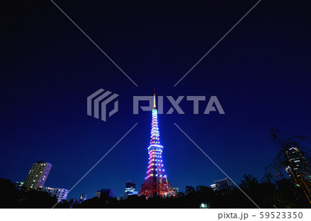 東京タワー特別ライトアップ夜景・インフィニティ・ダイヤモンドヴェール 東京タワー特別ライトアップ夜景・インフィニティ・ダイヤモンドヴェール 59523350