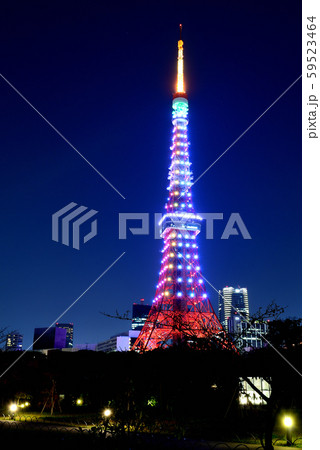 東京タワー特別ライトアップ夜景・インフィニティ・ダイヤモンドヴェール 東京タワー特別ライトアップ夜景・インフィニティ・ダイヤモンドヴェール 59523464