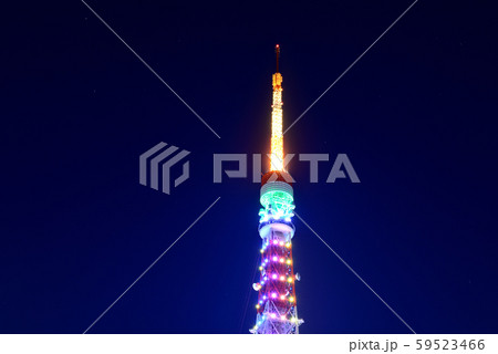 東京タワー特別ライトアップ夜景・インフィニティ・ダイヤモンドヴェール 東京タワー特別ライトアップ夜景・インフィニティ・ダイヤモンドヴェール 59523466