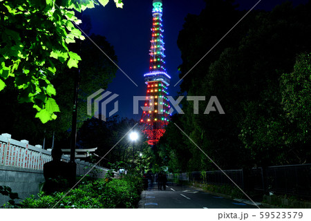 東京タワー特別ライトアップ夜景・インフィニティ・ダイヤモンドヴェール 東京タワー特別ライトアップ夜景・インフィニティ・ダイヤモンドヴェール 59523579
