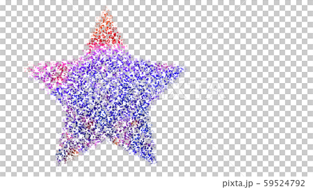 Confetti of CG Particle Triangle Confetti of CG Particle Triangle 59524792