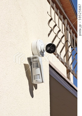 Anti-theft system with alarm and video. 59525687