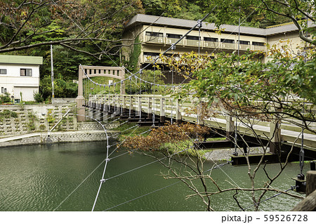湯原温泉郷 温泉街 八景 寄りそい橋 岡山県真庭市 湯原温泉郷 温泉街 八景 寄りそい橋 岡山県真庭市 59526728