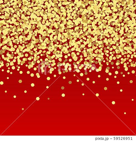 Gold glitter background red - Stock Illustration [59526951] - PIXTA