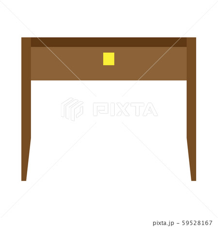 Desk office front view vector table. Business Desk office front view vector table. Business 59528167