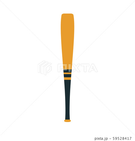 Baseball bat symbol competition element vector 59528417