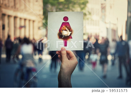 Miscarriage and fetus loss concept as hand holding Miscarriage and fetus loss concept as hand holding 59531575