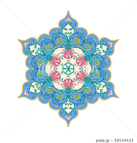 Eastern ethnic motif, traditional muslim ornament. 59534535